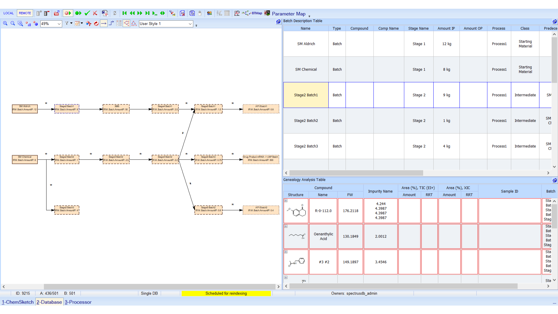 Visually track the composition of crystallization results by appending images to the Batch History Table during formulation development