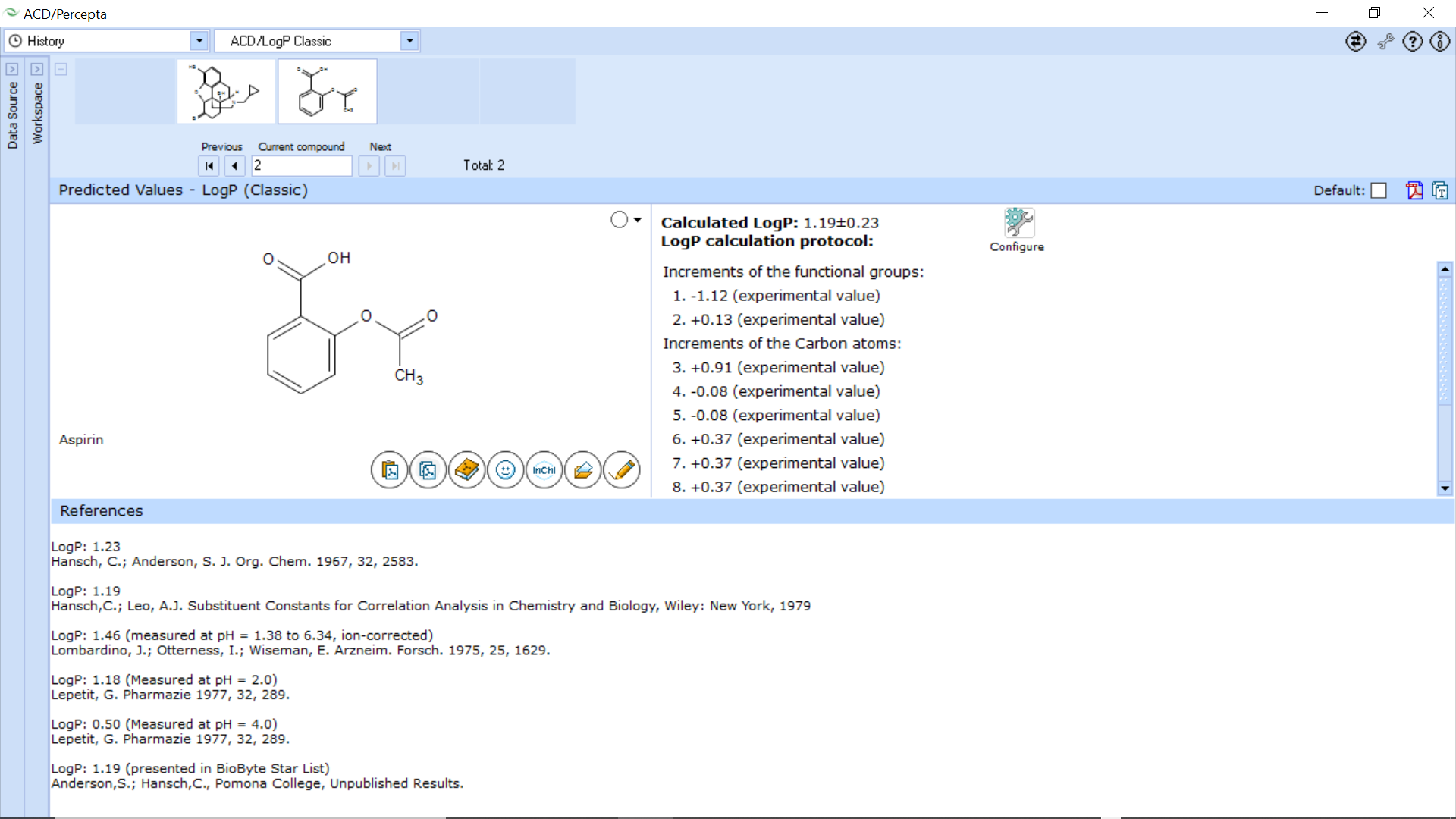 Choose from three prediction algorithms. The Classic algorithm provides the calculation protocol